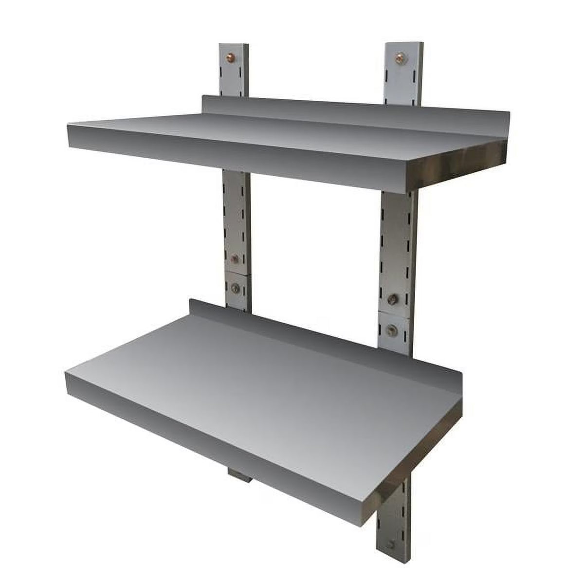 Stainless Steel Double Wall Mount Shelf K6755
