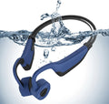 IPX8 Waterproof Bone Conduction Open Ear Headphones with 16G Memory Grey Z89973