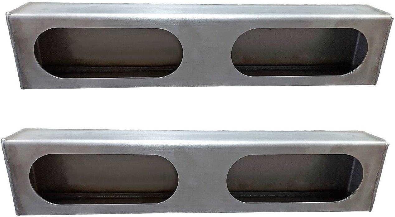 Double 6 Oval Steel Light Box, Pack of 2 O6689