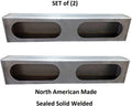 Double 6 Oval Steel Light Box, Pack of 2 O6689