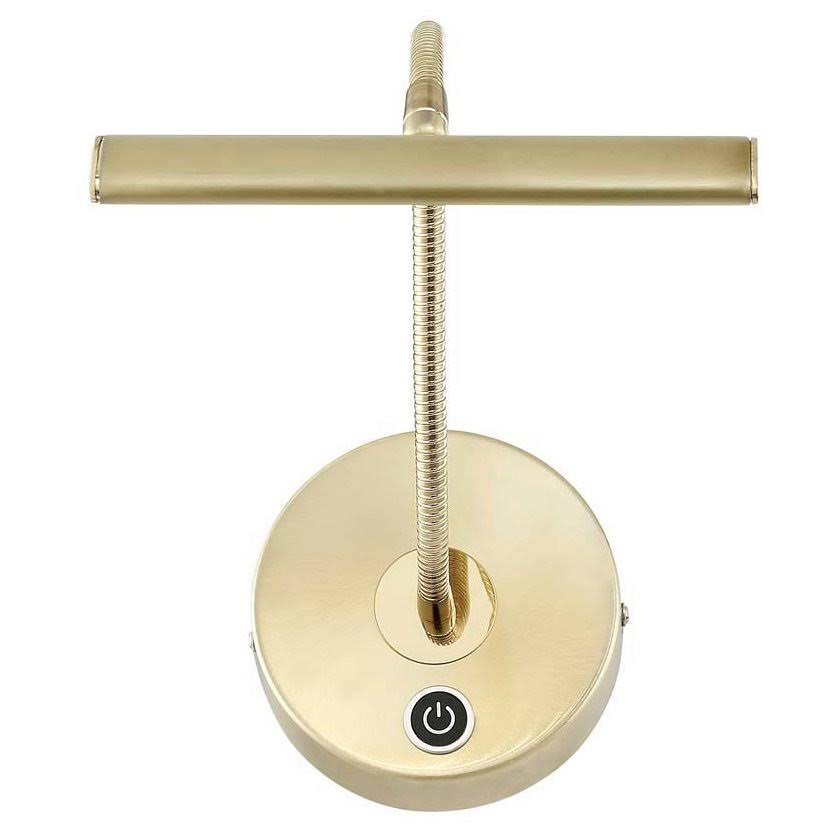 Curtis LED Picture Light in Brass Matte S383520