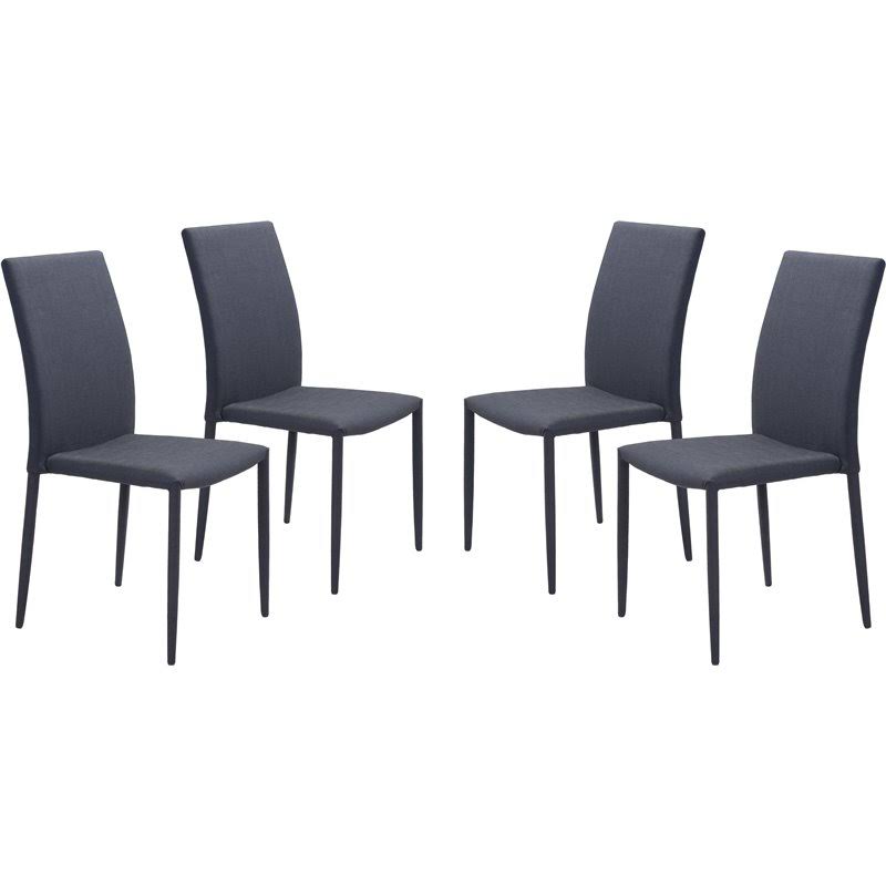 Black Dining Chair (Set of 4) X381