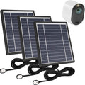 3 Pack Solar Panel Charge with 11.5ft Waterproof Magnetic Power Cable, Adjustable Mount I8412