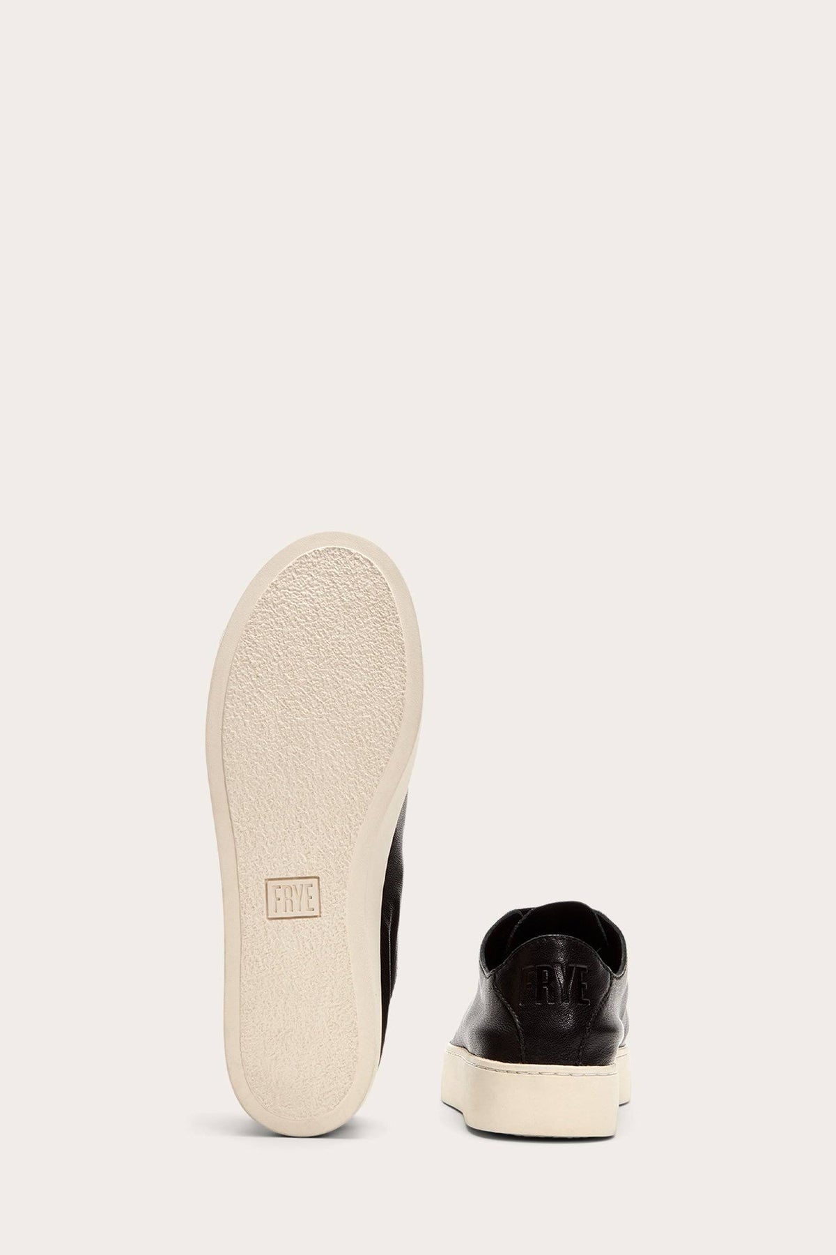 Black Low Lace Shoes Q794099