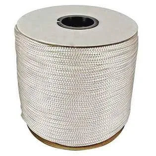 Nylon Rope, 600Ft, White, 1820Lb. I12313