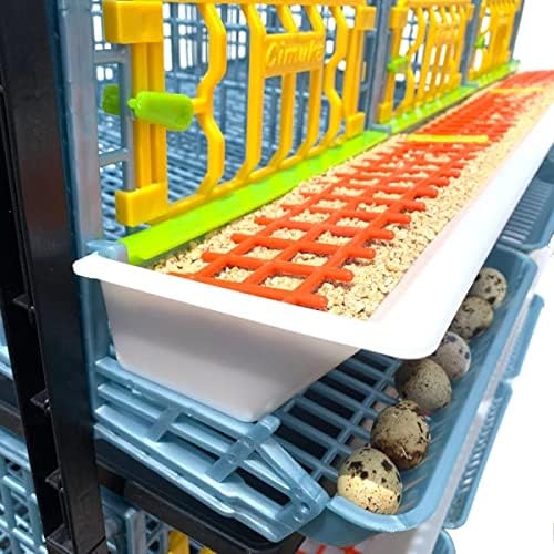 4 Layer ABS Plastic Quail Cage I645436