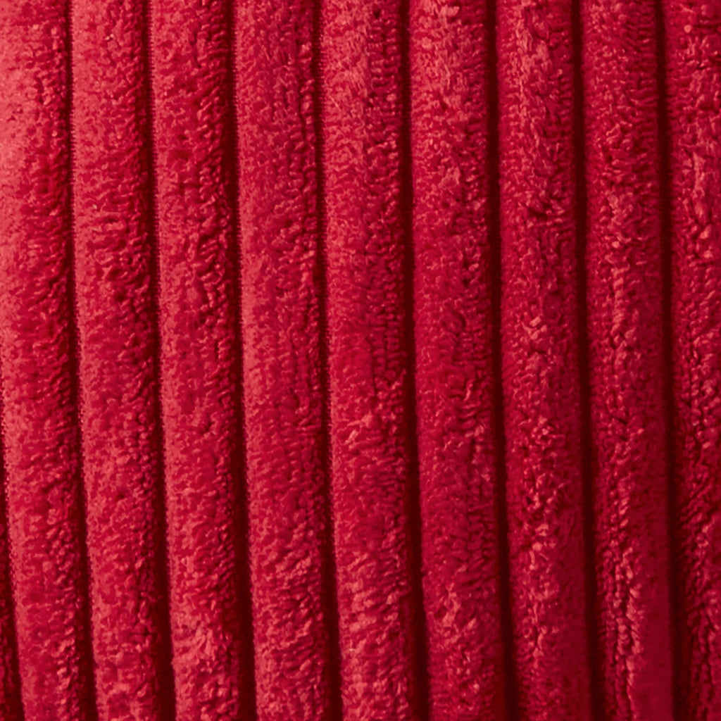 Red Velvet Rocking Chair Cushion Set O44610