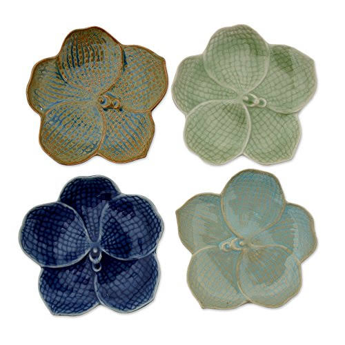 Celadon Ceramic Dessert Plate Q3600
