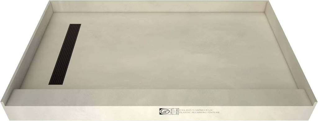 Brushed Nickel Trench Shower Pan U501513