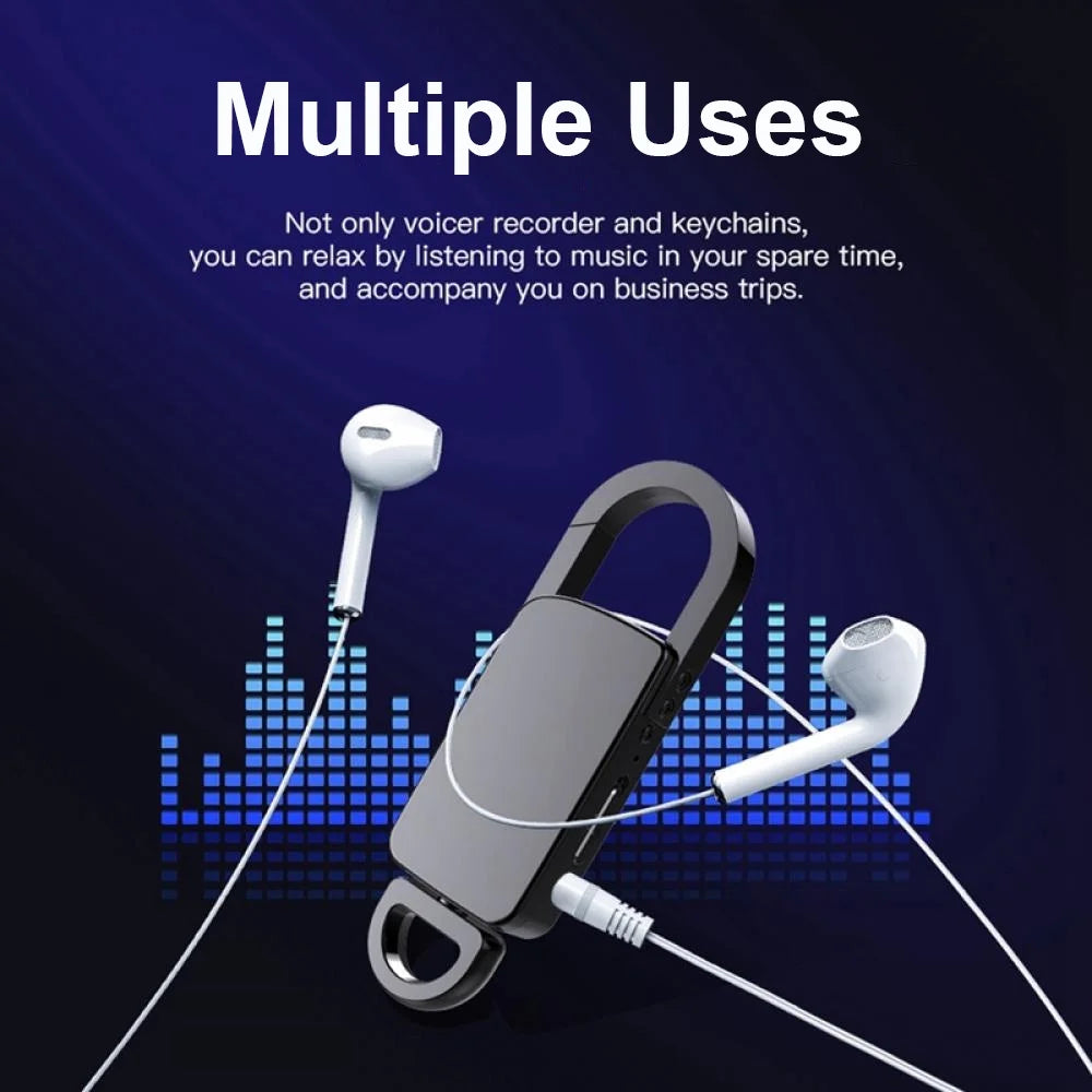 64GB Voice Activated Recorder with Noise Reduction D97290