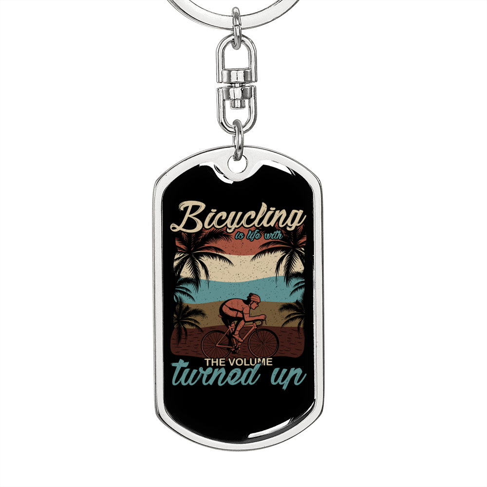 Swivel Dog Tag Keychain M197