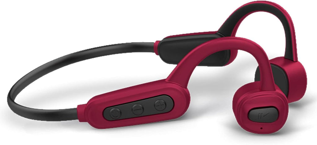 IPX8 Waterproof Bone Conduction Open Ear Headphones with 16G Memory Grey Z89973