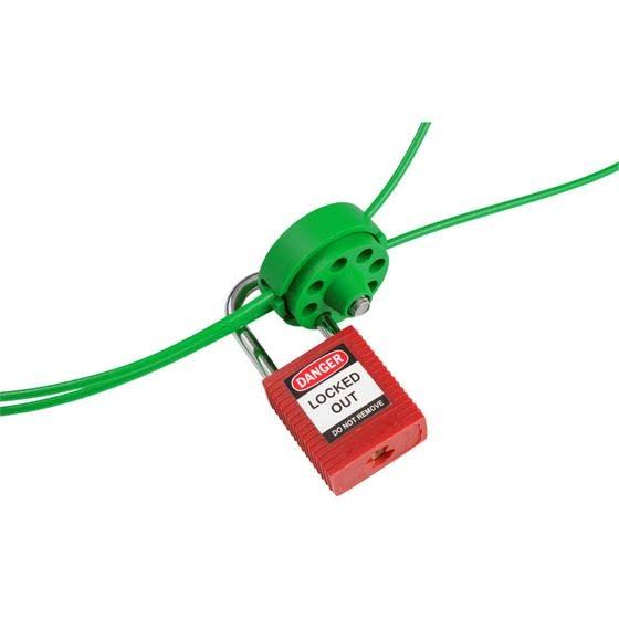 Green Pro-Lock Lockout Cable, 50m T422