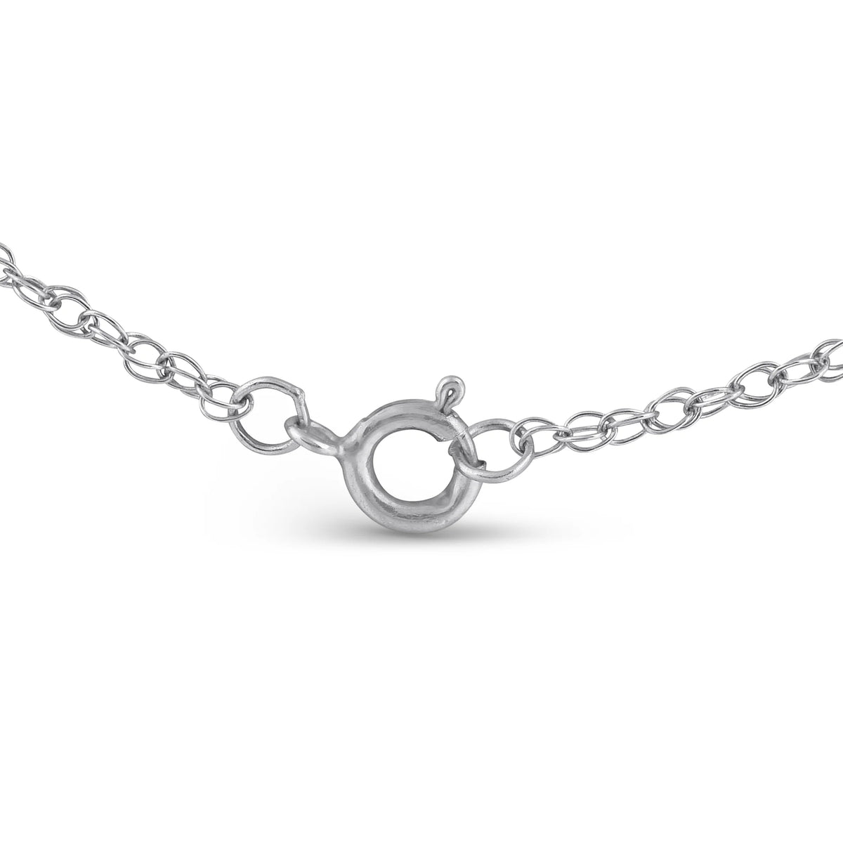 Natural Diamond Butterfly Pendant 18" Necklace K10436
