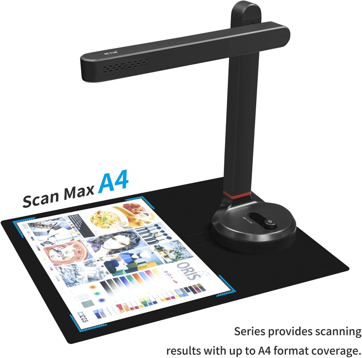 Document Camera with OCR Function, 8 Mega-Pixel Lens with LED Lights O8565