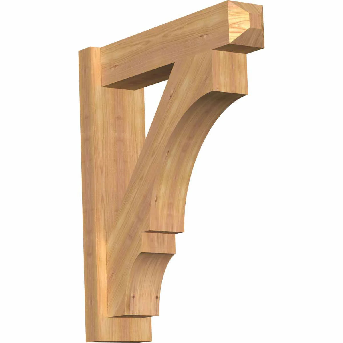 5 1/2x22W x 22x22D x 26x22H Western Red Cedar Craftsman Outlooker X595