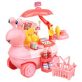Mini Cartoon Ice Cream Truck Toy with Music Lighting D834757
