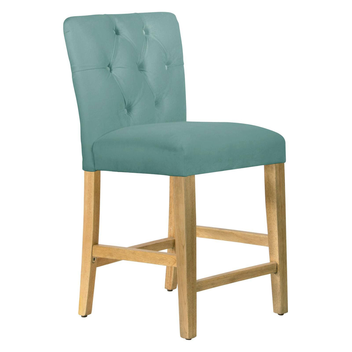 Tufted Velvet Counter Stool G1646