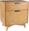 2-Drawer Pine Cabinet L418