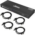 8 Port HDMI KVM Switch with Rackmount Y33756