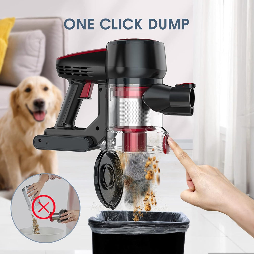 Cordless Stick Vacuum Cleaner, 25KPA, Lightweight Handheld A73504