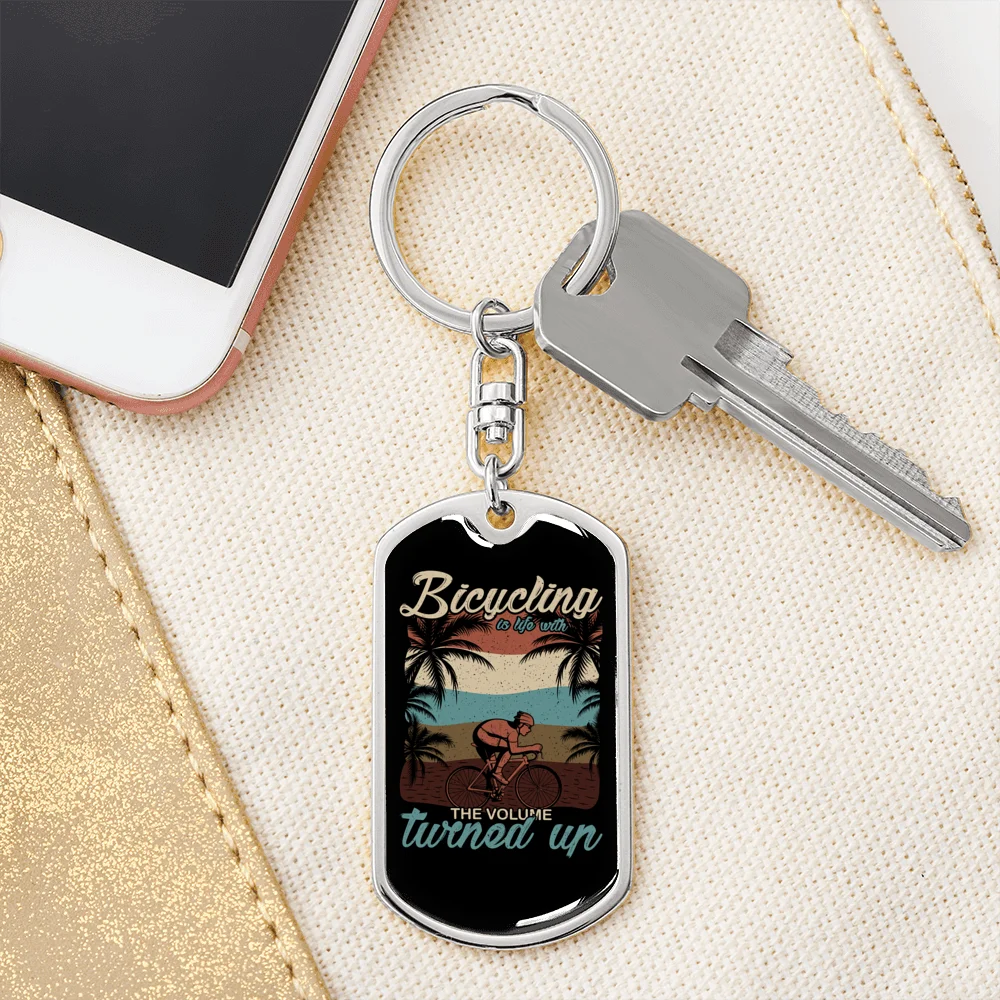 Swivel Dog Tag Keychain M197