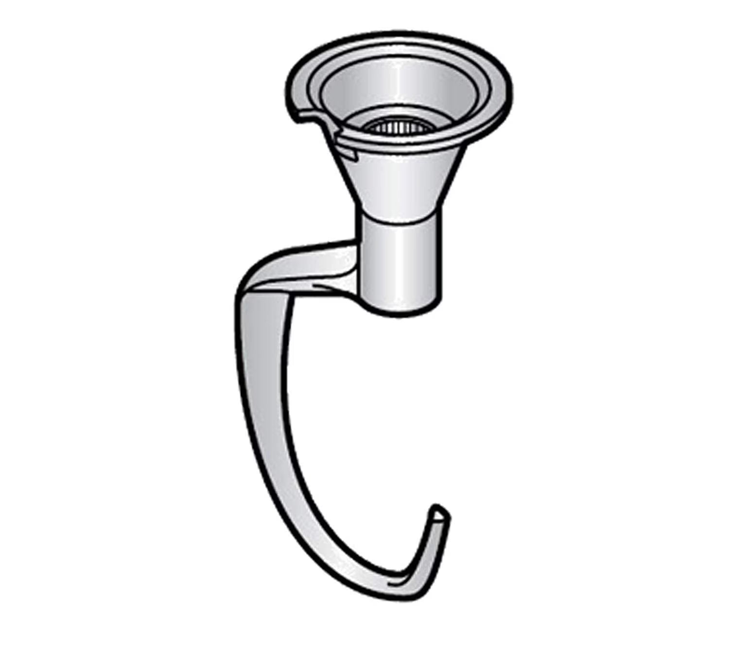 40 Quart Dough Hook For Hobart Mixers S93612