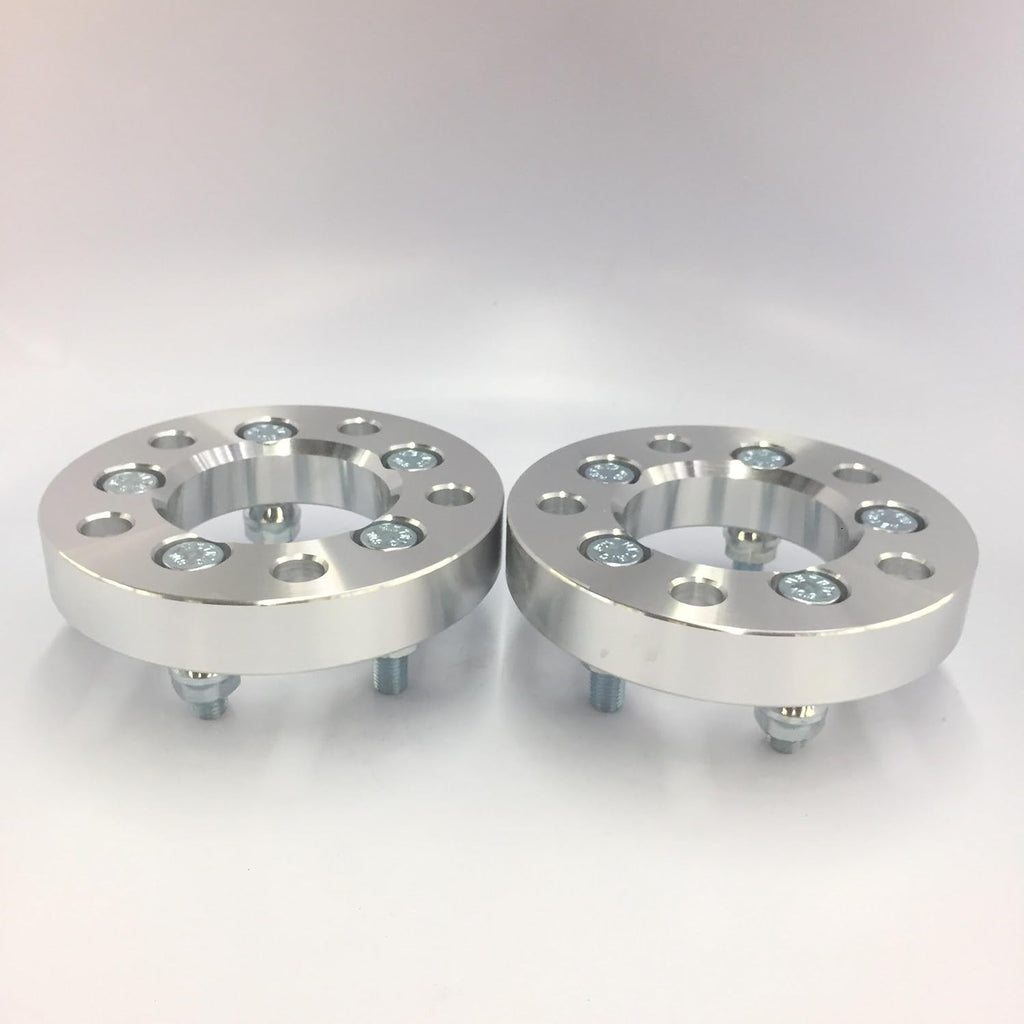 4 Pieces 20mm Conversion Wheel Adapters 5x100 to 5x114.3 with Open End Lug Nuts C721