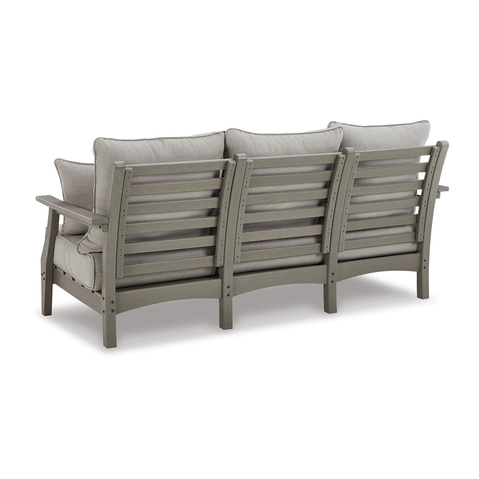 Gray Polyester Fabric Outdoor Sofa A562038