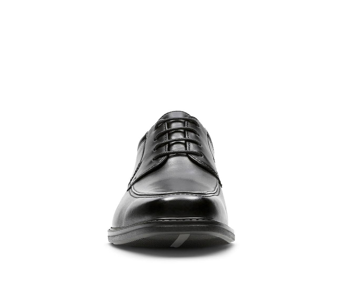 Black Apron Toe Shoes L60055