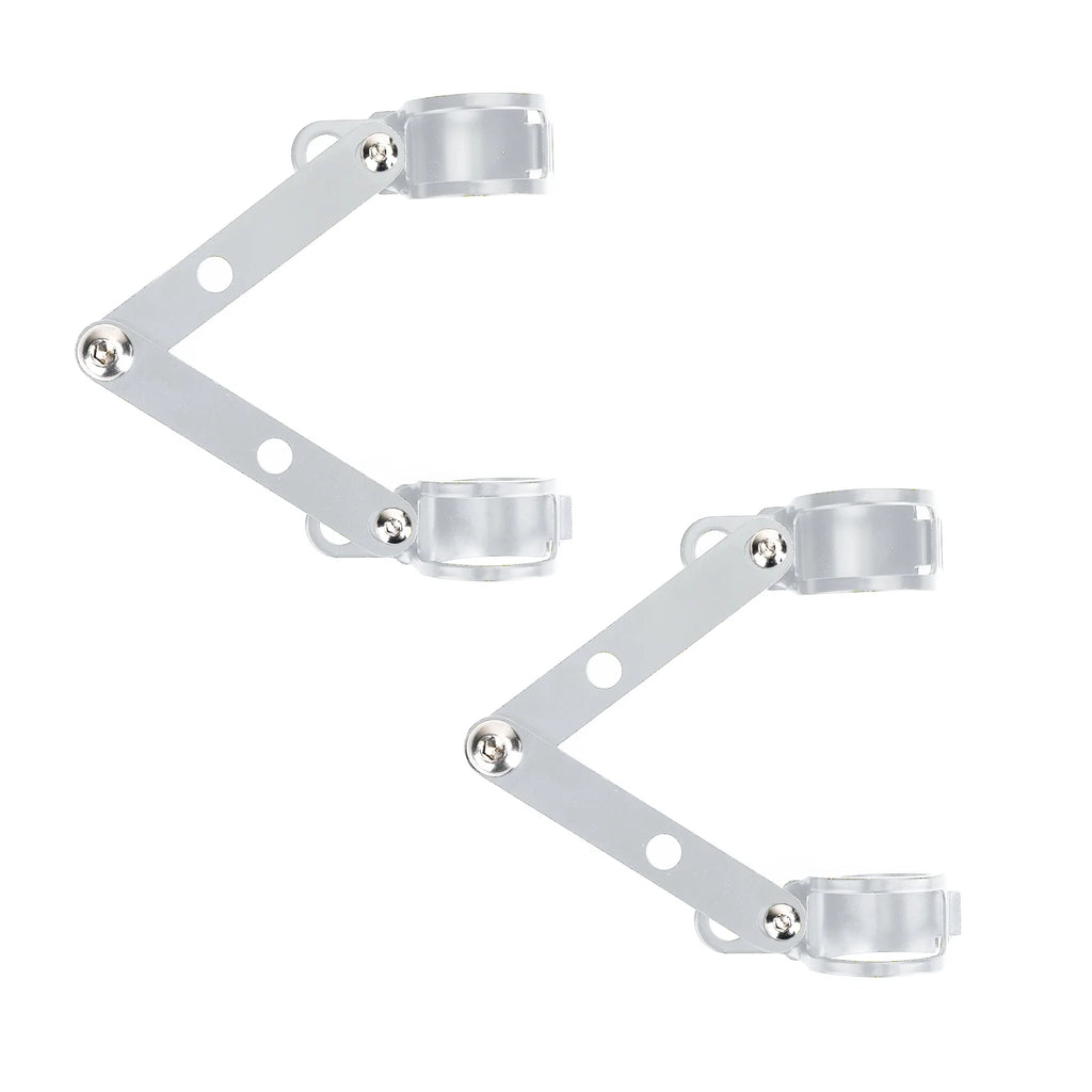 Chrome Motorcycle Headlight Mount Bracket Adapter K25089