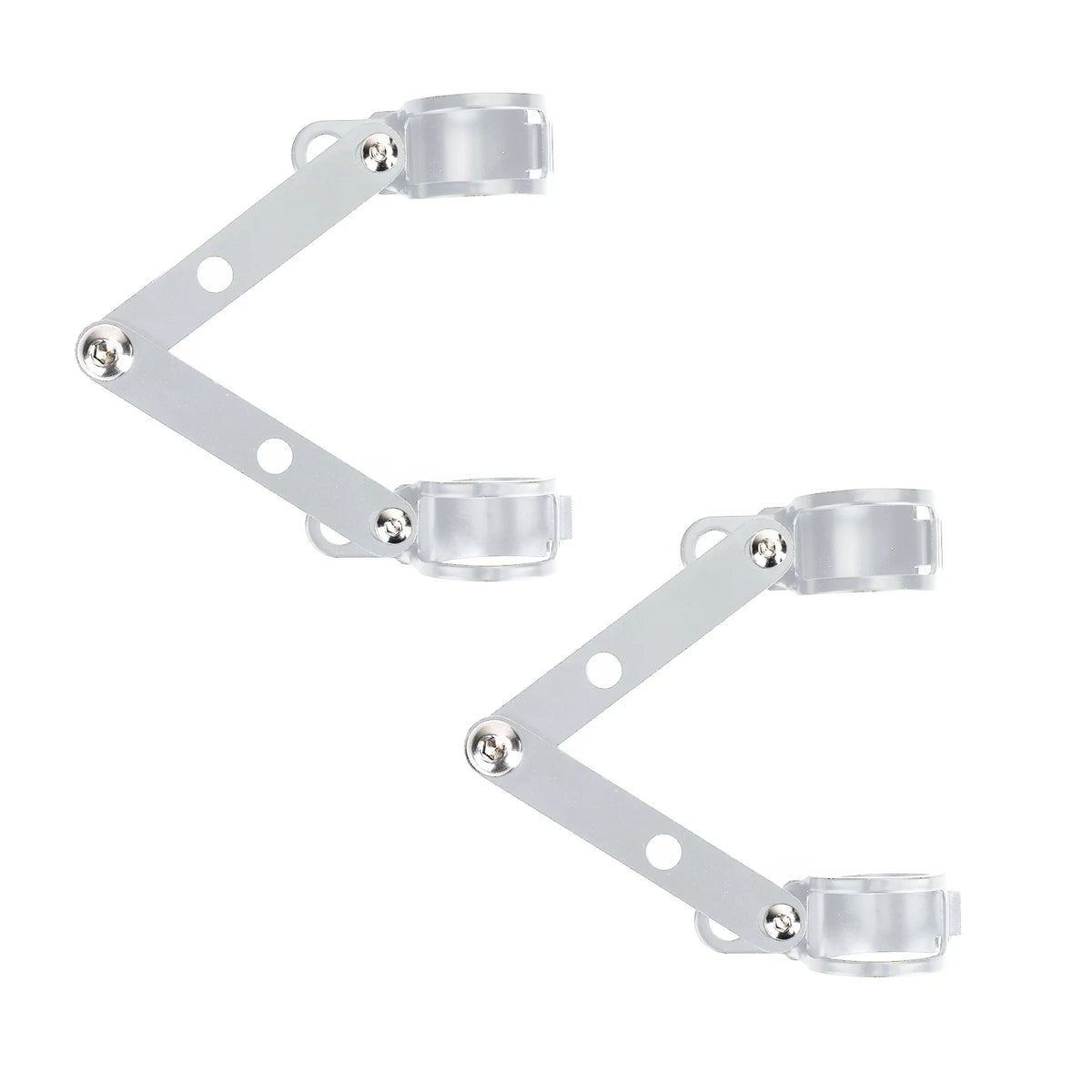 Chrome Motorcycle Headlight Mount Bracket Adapter K25089