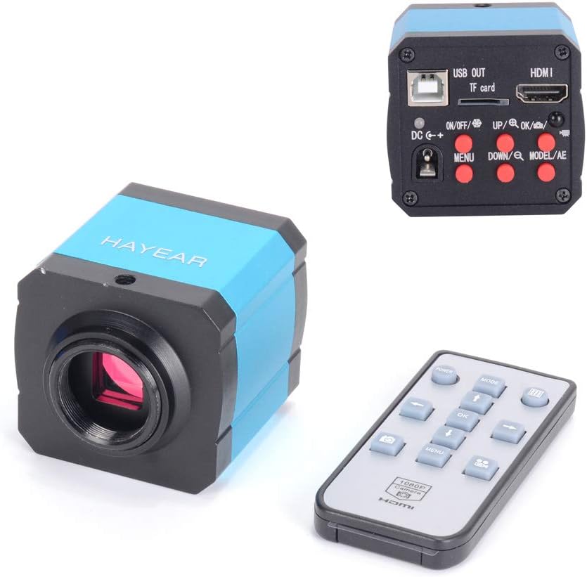 14mp HDMI USB C-Mount Microscope Camera with TF Video Recorder D1878