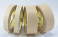 Tan Masking Tape, 3 in x 60 yd, 12 per Case D6479