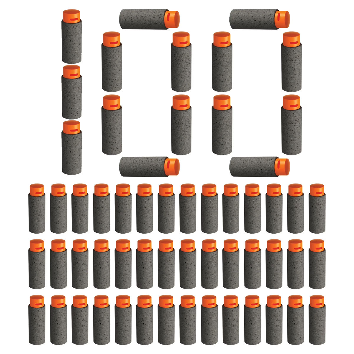 100 Half-Length Pro Dart Blaster Refill Darts V444224