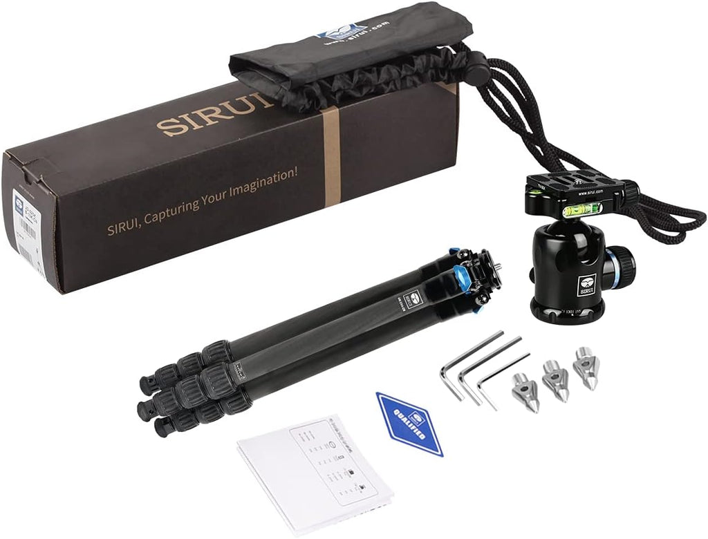 Carbon Fiber Tripod with K20X Head Quick Release Plate J81135