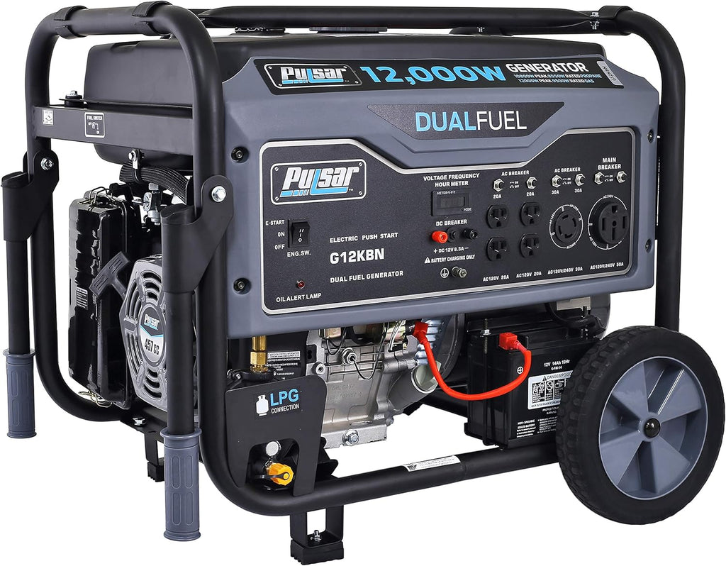 Heavy Duty Portable Dual Fuel Generator P694