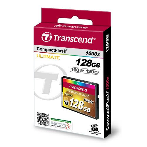 128 GB 1000x CompactFlash Memory Card U255
