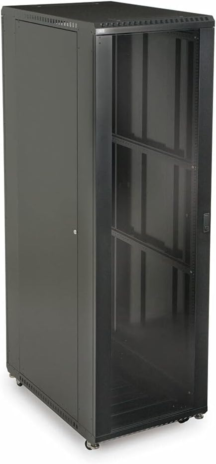 42U Glass Solid Door Server Cabinet Q1872