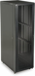 42U Glass Solid Door Server Cabinet Q1872