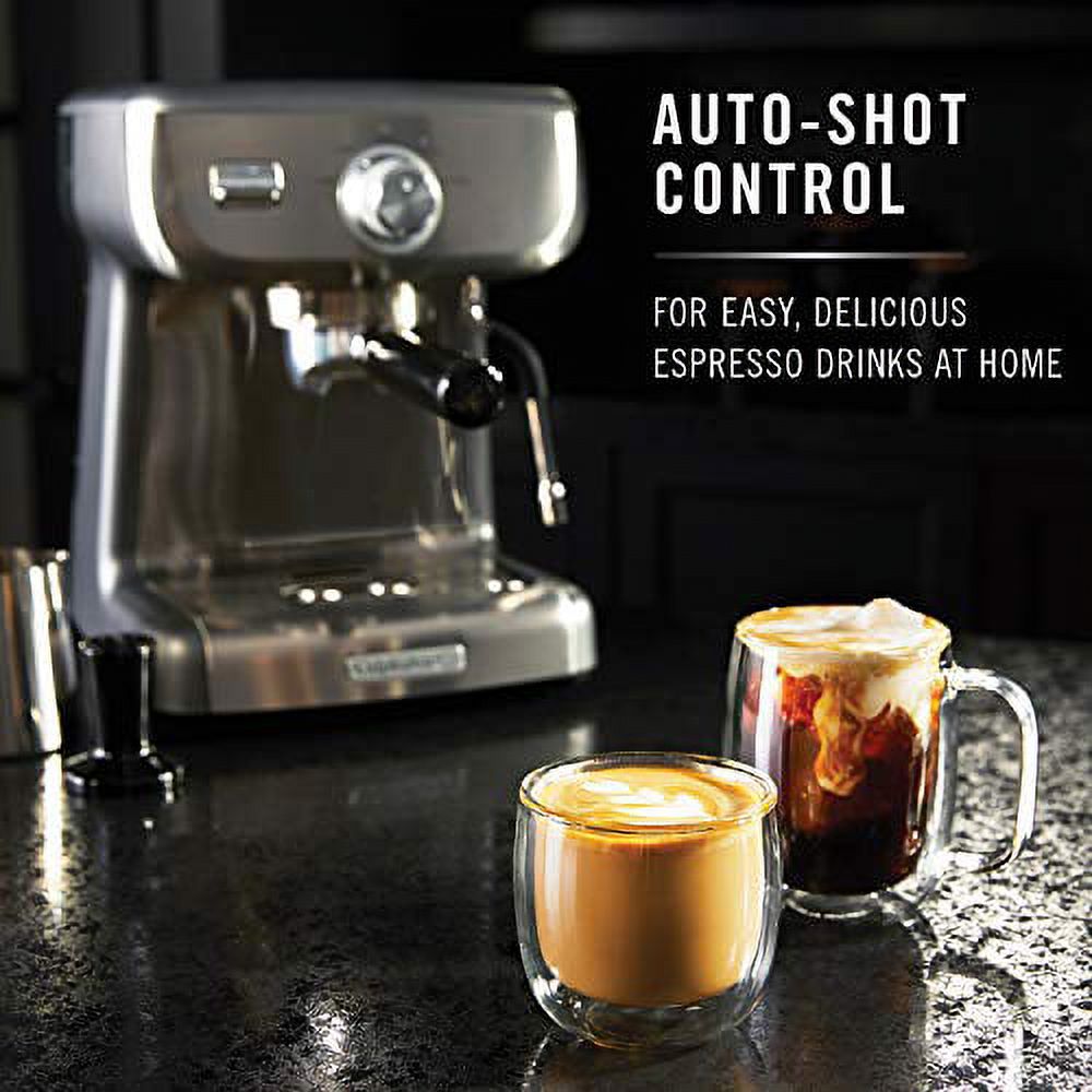 Stainless Espresso Machine with Steam Wand M342