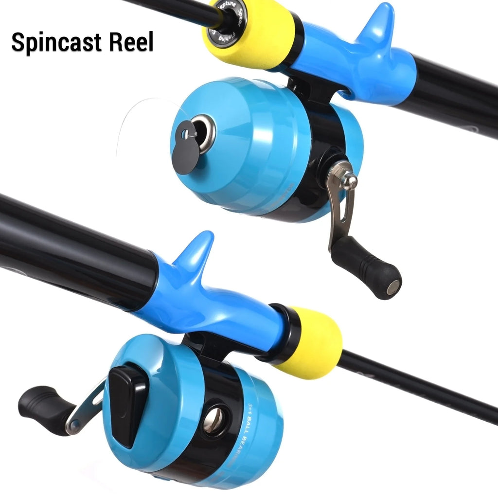 Spinning Rod and Reel Set with Tackle Box X803