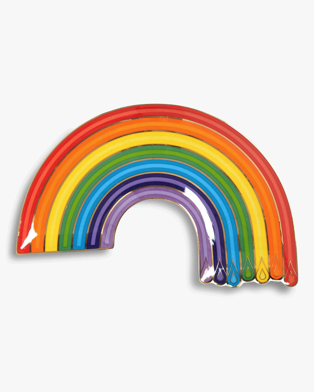 Dripping Rainbow Trinket Tray X3029