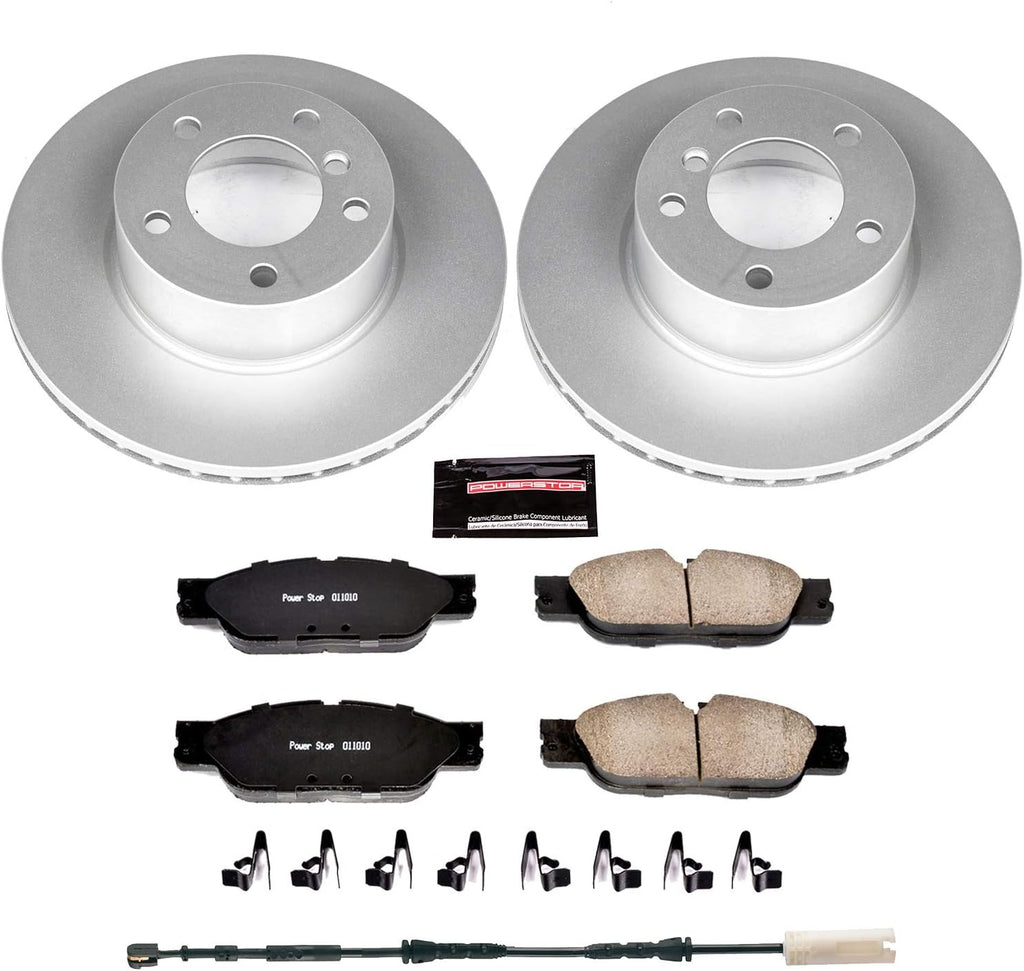 Front Z23 Evolution Geomet Coated Brake Kit R445