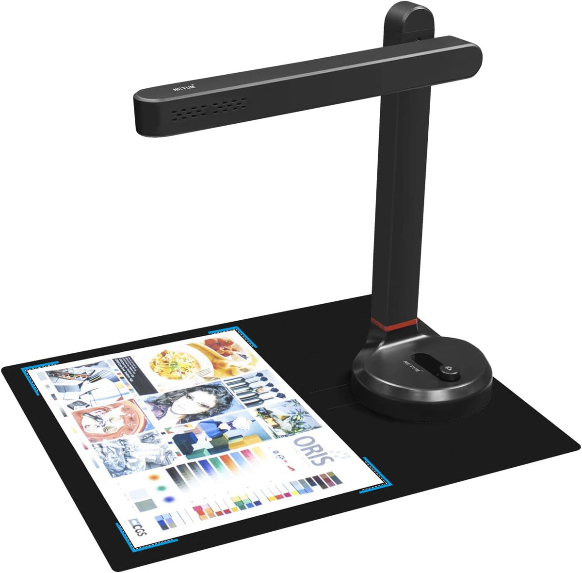 Document Camera with OCR Function, 8 Mega-Pixel Lens with LED Lights O8565