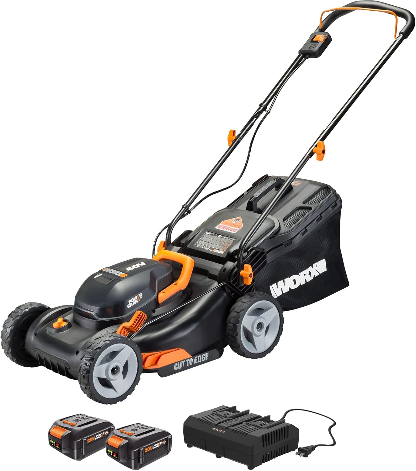 40V 17" Cordless Lawn Mower M9913