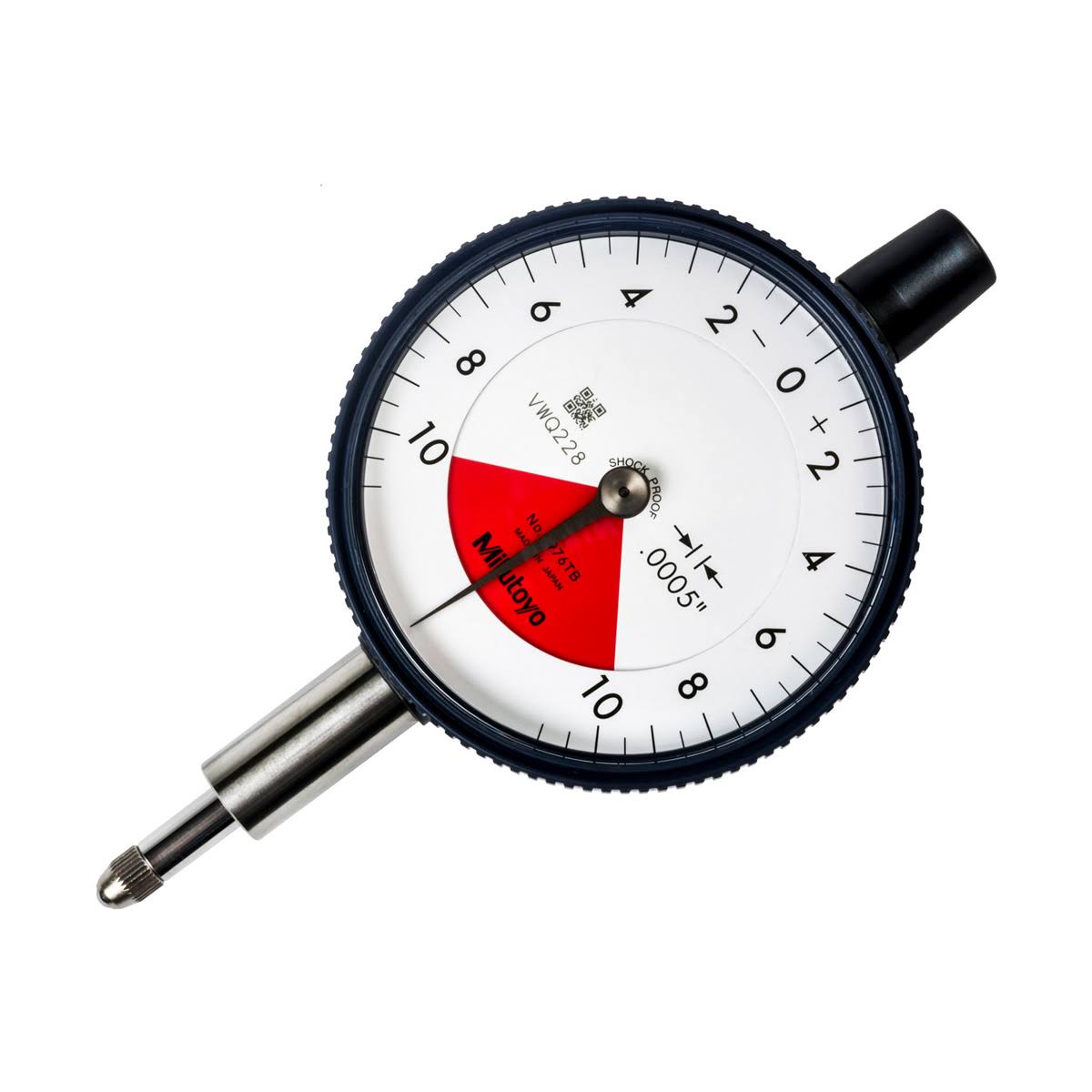 0.02 in. Flat Back Dial Indicator D8856