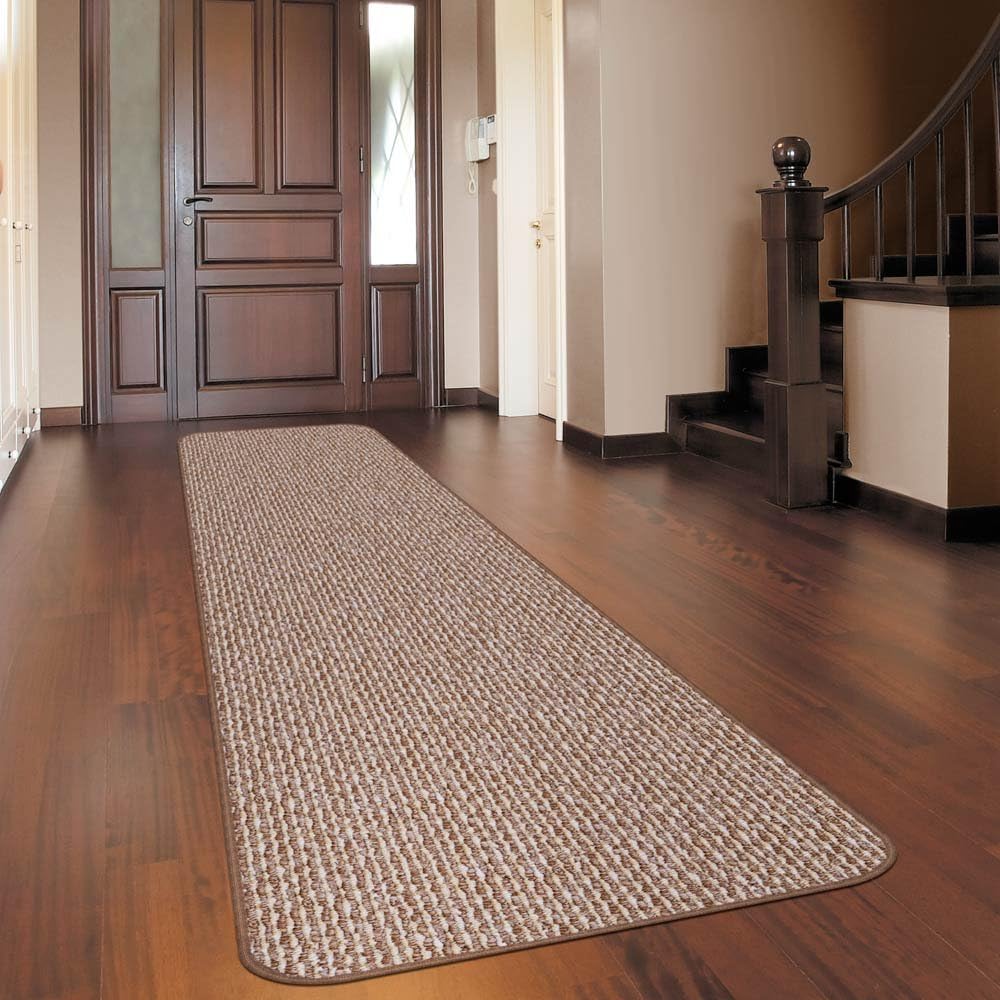 Skid-Resistant Carpet Runner - Praline Brown - 10 Feet X 27 Inches Y84075