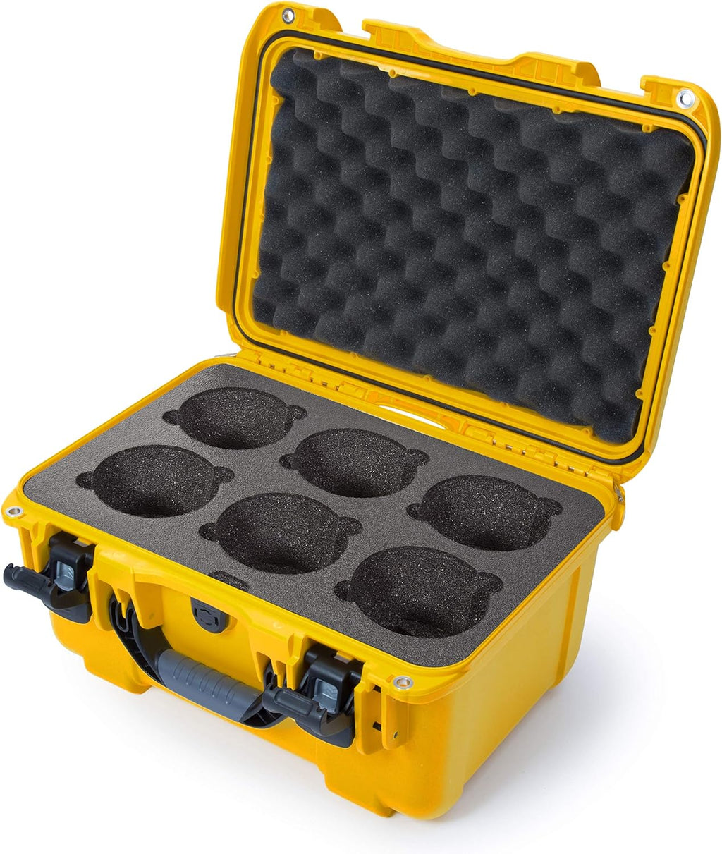 Black Waterproof Hard Case with Custom Foam Insert D5275