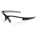 Black Frame Clear Lens Safety Glasses R5755
